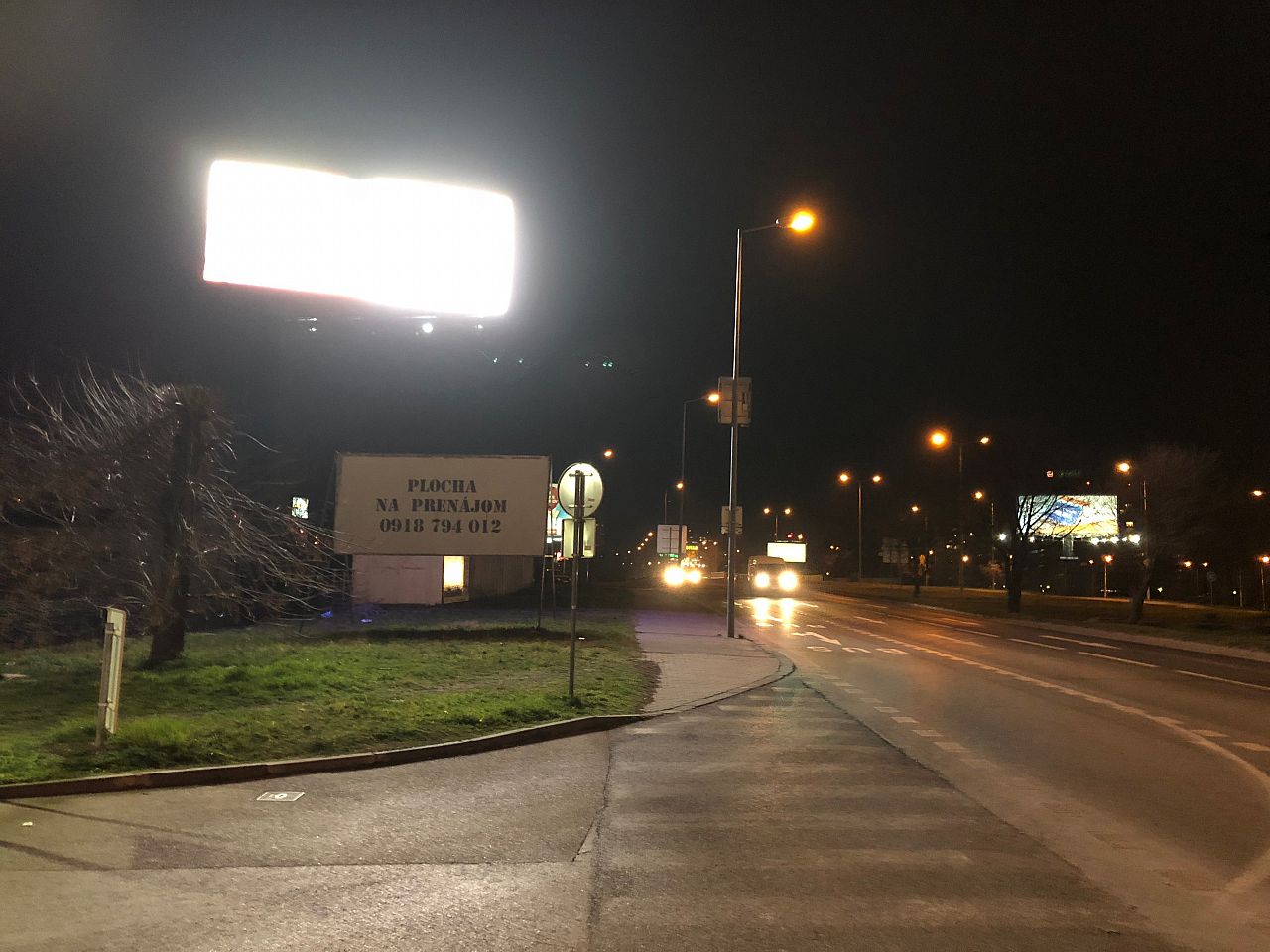 LED bigboard mätúci vodičov na Bajkalskej, Ružinov, Bratislava |  Odkazprestarostu.sk